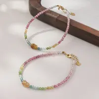 【举石臻选】TA0926-1000-38碧玺手链（一件/多样性发/约2mm+）W