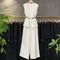 【套装】夏季高档两件套设计感时装女装服装9494[BN]J