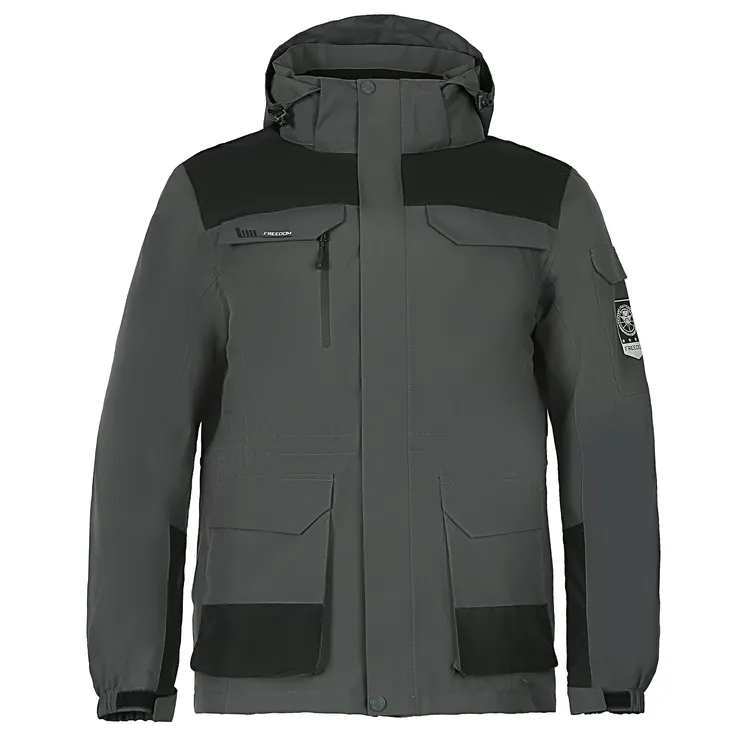 RockCloud/岩云岩云男款户外运动休闲抓绒三合一冲锋衣休闲保暖