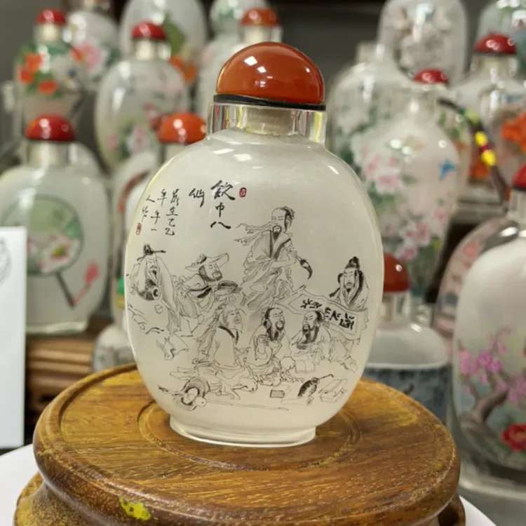 非遗内画精品人物文创商务礼品收藏