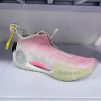 43码 二手 95新原盒 李宁 韦德之道9樱花 球鞋