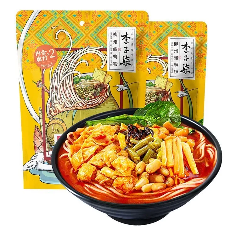 李子柒·柳州螺蛳粉 288g*10袋动心包双腐竹广西非遗早餐米粉批发