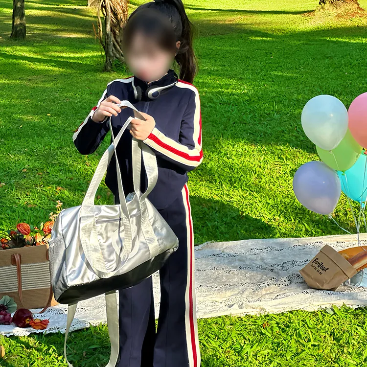 英国MK&DK 童装女童套装春秋季休闲风运动外套洋气休闲裤子两件套