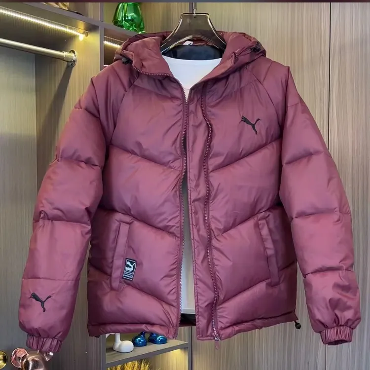 冬季连帽刺绣加厚保暖百搭休闲男士棉服秋冬短款棉衣外套