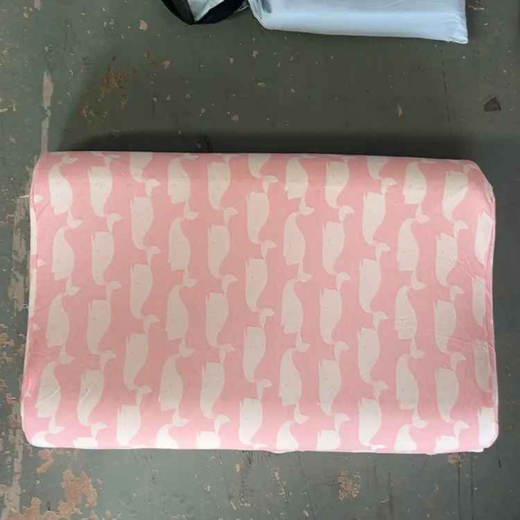 纯棉乳胶枕套4只装特价处理颜色随机发