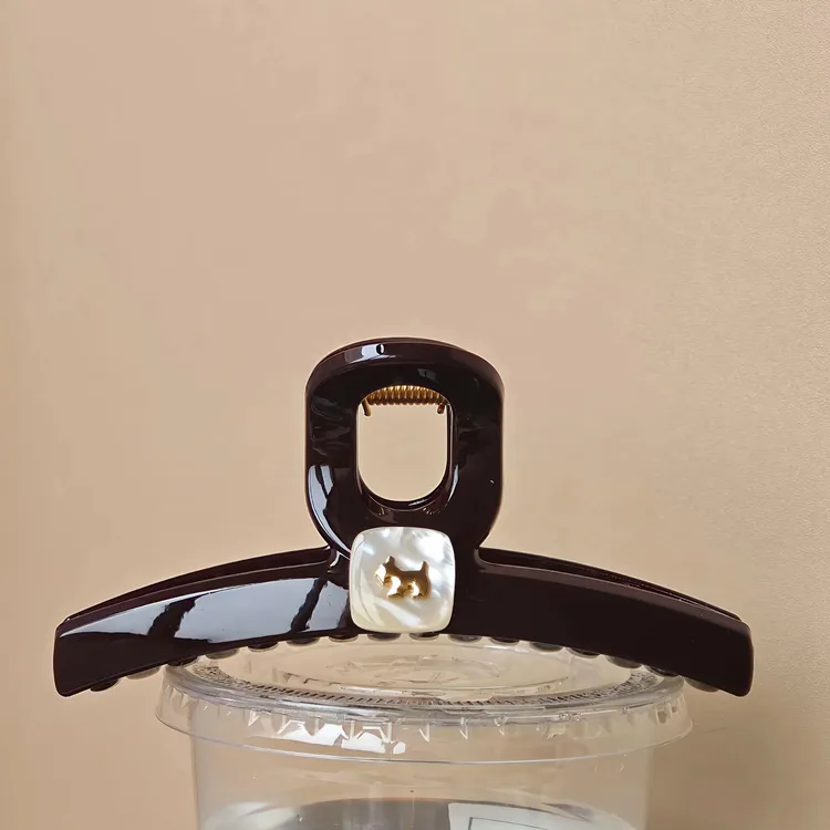 高品质韩国高档发夹大号盘发夹精致气质抓夹时尚新娘抓夹354