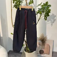 1117【范】儿童时尚休闲加绒卫裤-8350