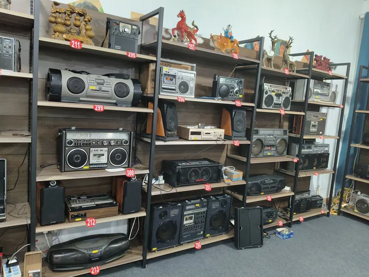 收录机改拍链接，情怀家居摆件