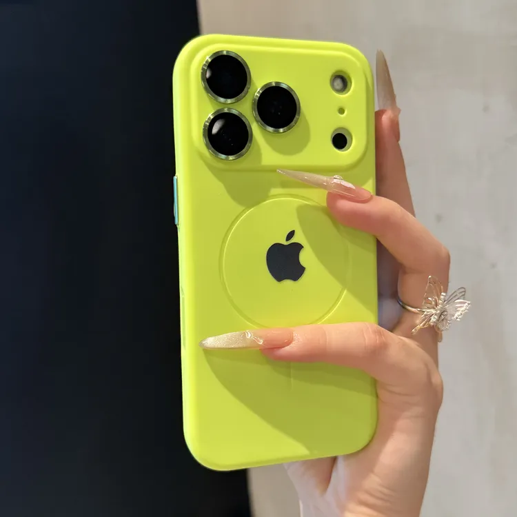 高级感全包一体按键适用苹果17promax手机壳iPhone16硅胶15磁吸14