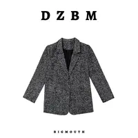 【DZBM】2025秋季新款小香风时尚烫钻小西服外套-W5257