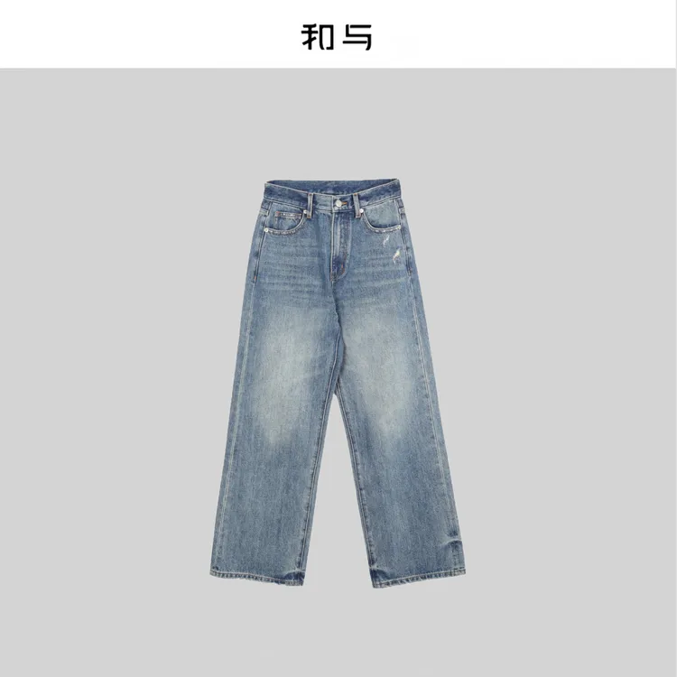 和与｜全棉土耳其复古牛仔裤H53WUW10014