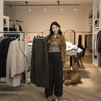 【闵笑一】素雅裤 25早秋新款百搭显瘦神裤潮牌女装休闲阔腿裤女