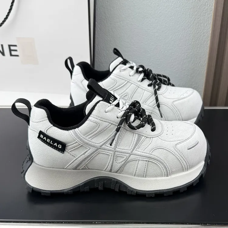 加绒厚底轻便老爹鞋女2025新款冬款女款鞋子女爆款软底不累脚百搭