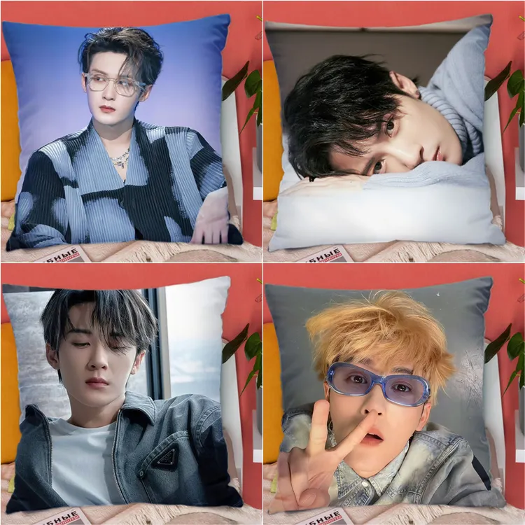 檀健次周边抱枕套同款明星卧室靠腰垫时尚办公室车载宿舍靠背垫