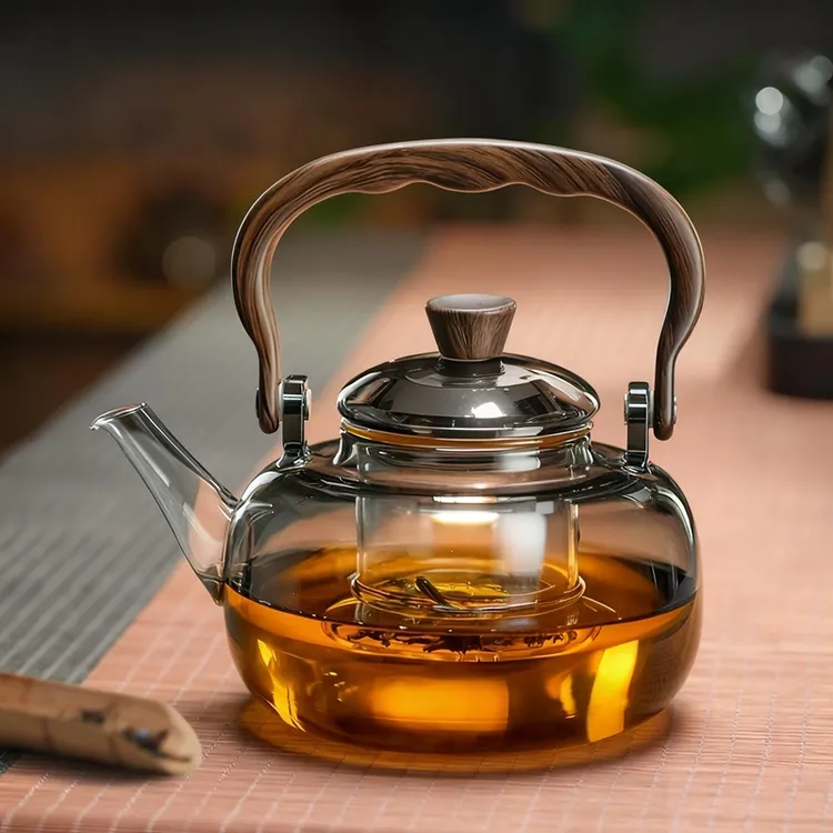 冬日围炉煮茶新款室内家用玻璃烧水壶泡茶壶养生罐罐茶煮茶器