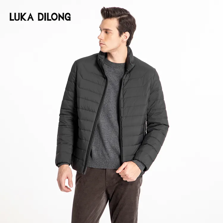 路卡迪龙【惊喜特价】保暖秋冬白鸭绒时尚休闲常规款羽绒354246201