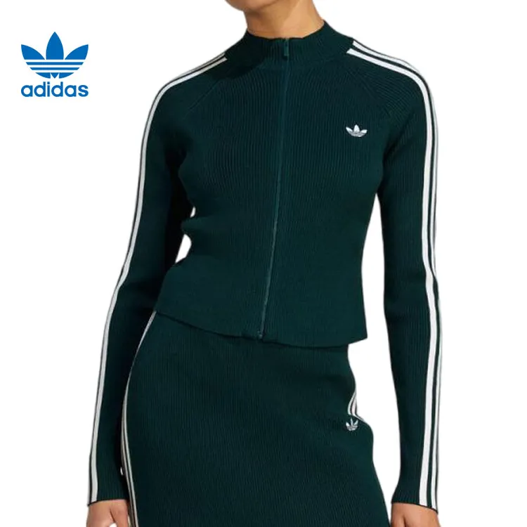 Adidas阿迪达斯三叶女子运动休闲夹克外套JY2599