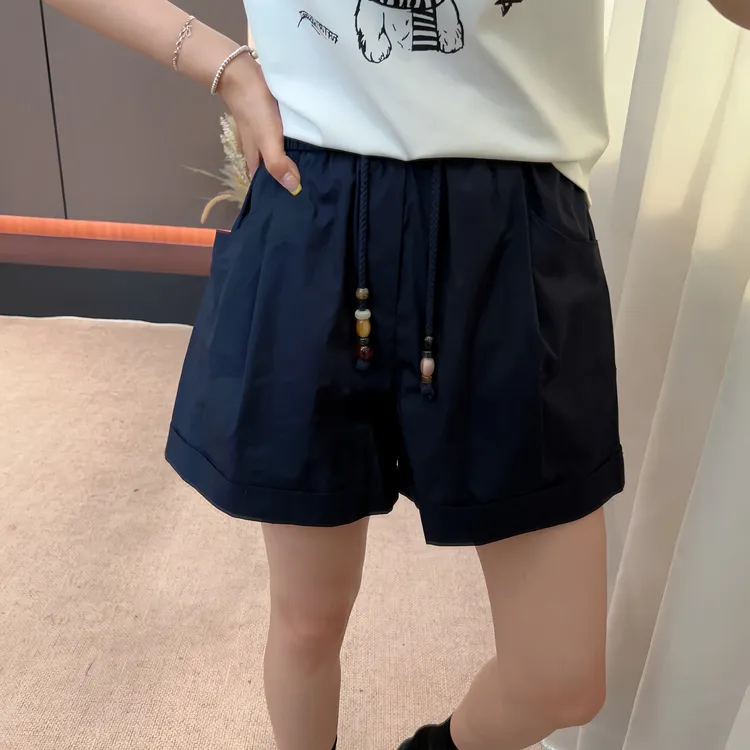 DHR COLLECTTIONS豆豆3 时尚休闲百搭纯色短裤 D6672