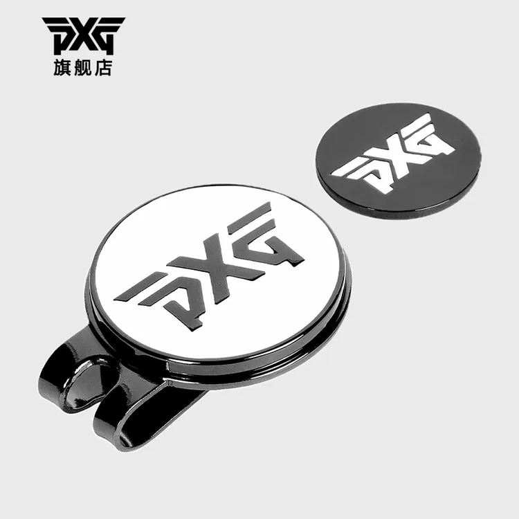 PXG高尔夫配件双面马克25新款带帽夹MARK球位标golf果岭标户外用