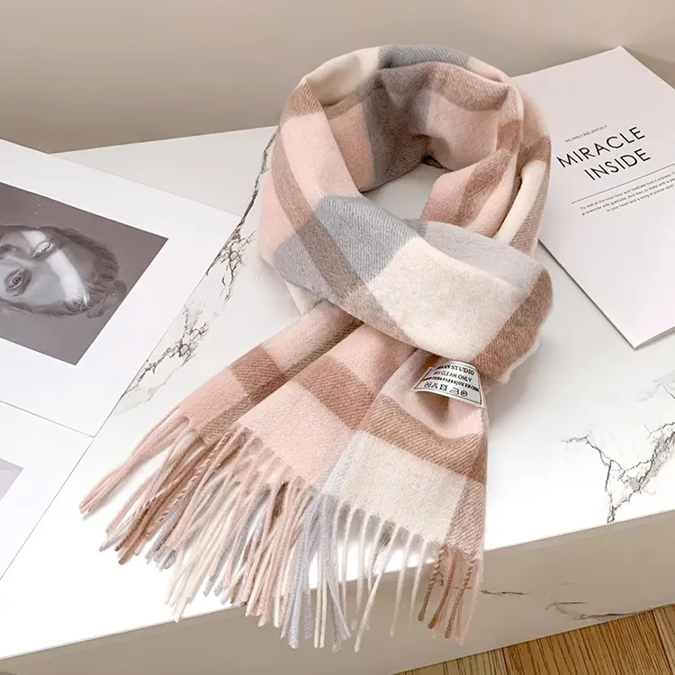 纯羊毛围巾圣诞礼盒装生日礼物情侣女生送女友闺蜜老婆实用高级感