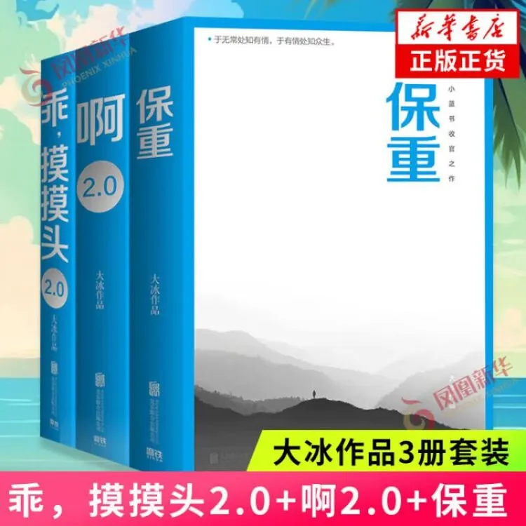 【任选】大冰作品全集 保重 乖摸摸头2.0 大冰的书全套 新增10万