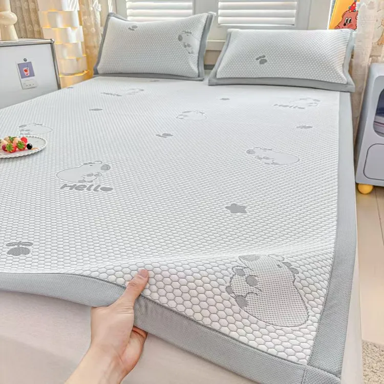 【凉席三件套】冰豆豆软凉席三件套凉而不冰