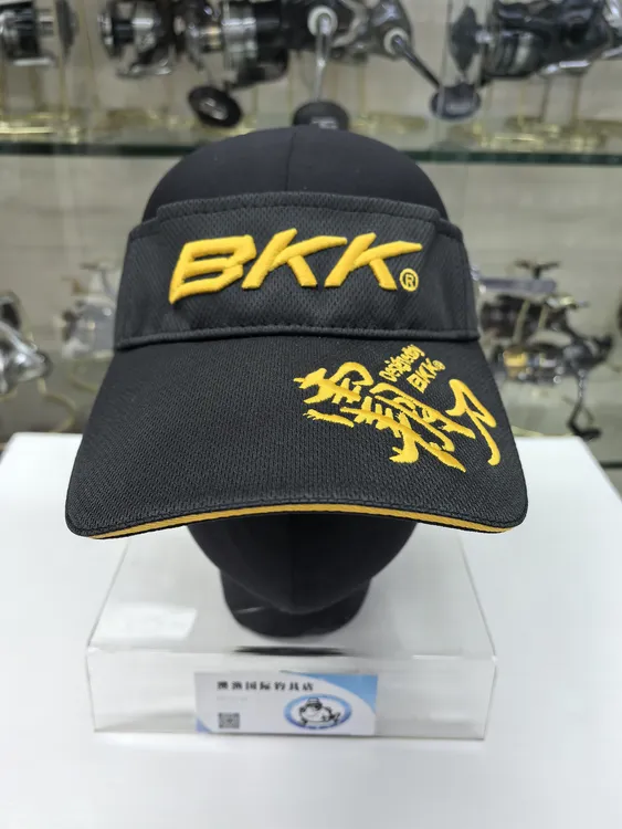 BKK刺绣防晒空顶钓鱼帽户外时尚防晒帽透气