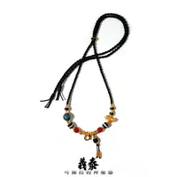 【印象吉祥】大漆滚珠一线玛瑙万能项链（多样性发其一）