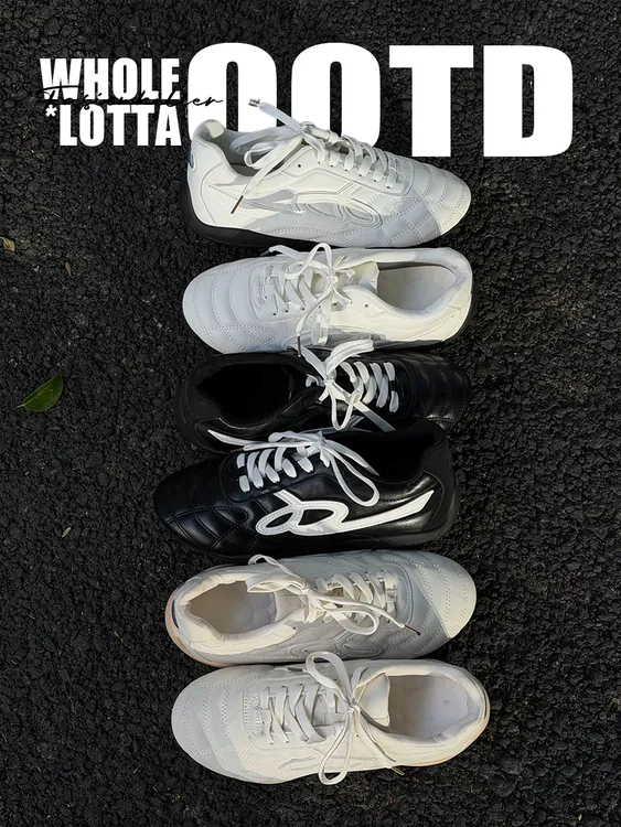 aoyo秋冬新款流浪鞋男薄底轻便百搭赛车鞋潮流运动休闲德训鞋