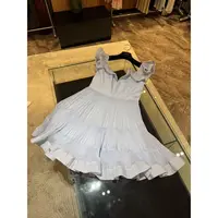 WW2025新款女士夏季时尚荷叶边无袖连衣裙W201092