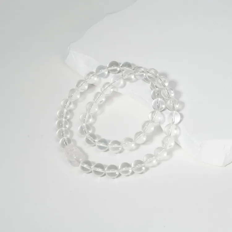 【普陀山欢喜】水晶多圈手串约8mm（发货多样性一件）ZSRY0203