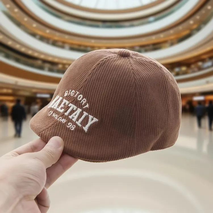 儿童帽子男孩2025新款宝宝贝雷帽洋气韩系男童前进帽宝宝鸭舌帽