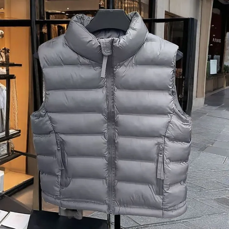 短款棉马甲时尚轻薄款坎肩外搭马夹背心雪乡出游春游出行衣服