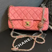 95新 Chanel/香奈儿 多多奢品/香奈儿核桃金球大mini包/98新包展