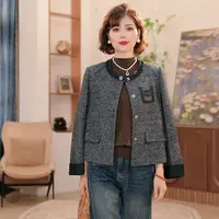【秋】年轻妈妈秋时尚洋气外套2025新款洋气中老年时尚上衣服
