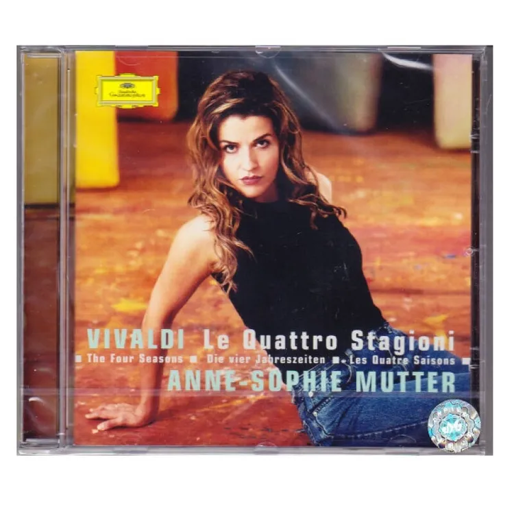 【原装进口】穆特 维瓦尔第 四季 魔鬼的颤音 小提琴 古典 CD唱片