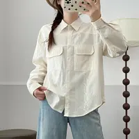 全额运费补贴绣花不褪色常规古董绣花订珠衬衫外套秋季复古衬衫女