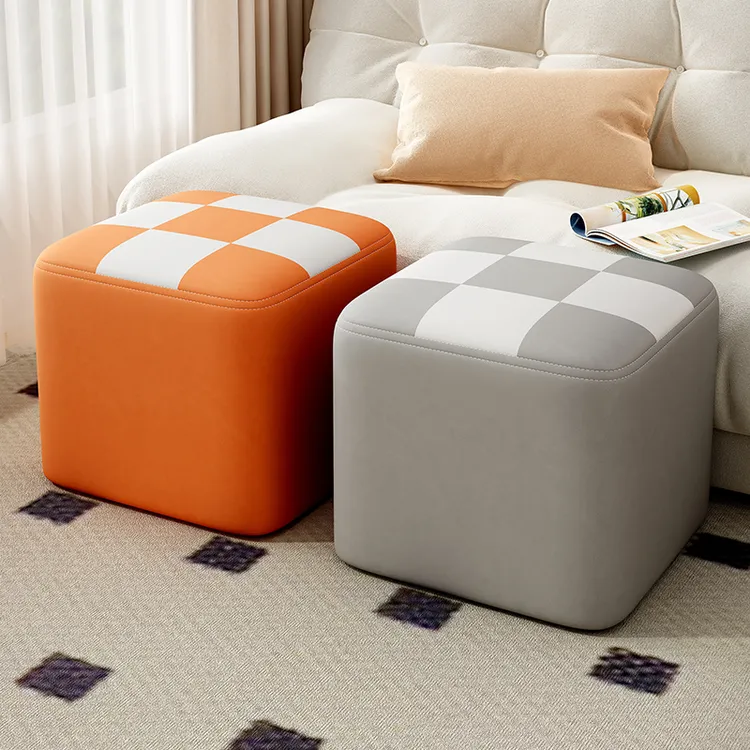 小凳子家用客厅矮凳高级感茶几沙发凳结实耐用换鞋凳板凳舒适坐墩