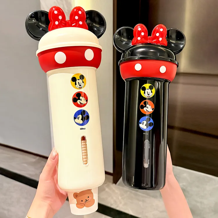 迪士尼一次性杯子取杯器饮水机壁挂免打孔收纳水杯架纸杯架取杯架