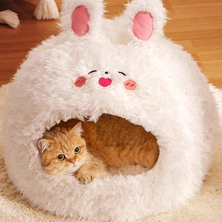 冬季猫窝保暖封闭式安全感猫咪帐篷窝睡觉秋冬猫房子狗窝四季通用