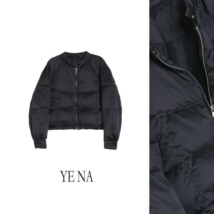 【小白】90白鸭绒羽绒服宽松设计款纯色新款百搭简约羽绒服SY836