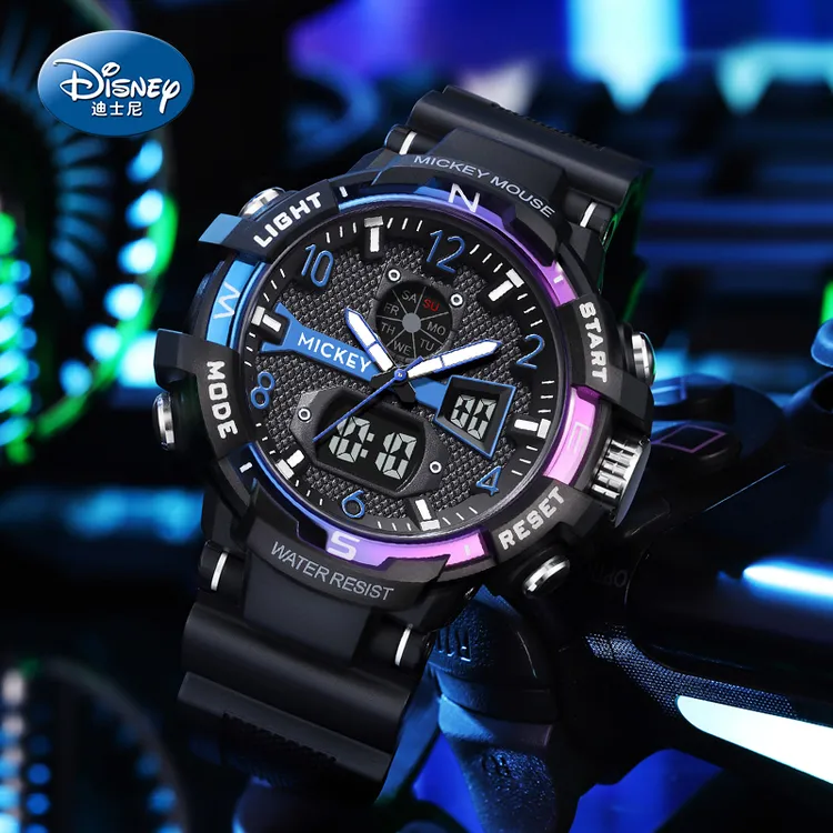 高档手表男款学生专用防水儿童运动爆款电子表男款爆款新款男士商品图