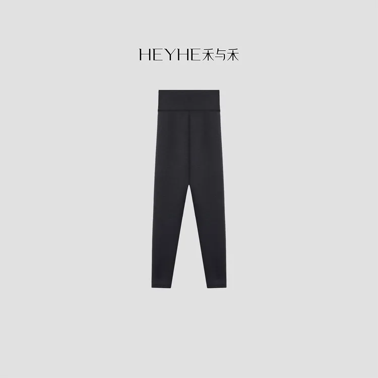 小禾【小火炉】80支超细旦莫代尔山羊绒加厚零压感打底裤保暖瑜伽裤