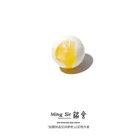 【铭舍 东方既白·典藏级妖花半盆大单珠瑕】20mm+俄料蜜蜡单珠-6.18