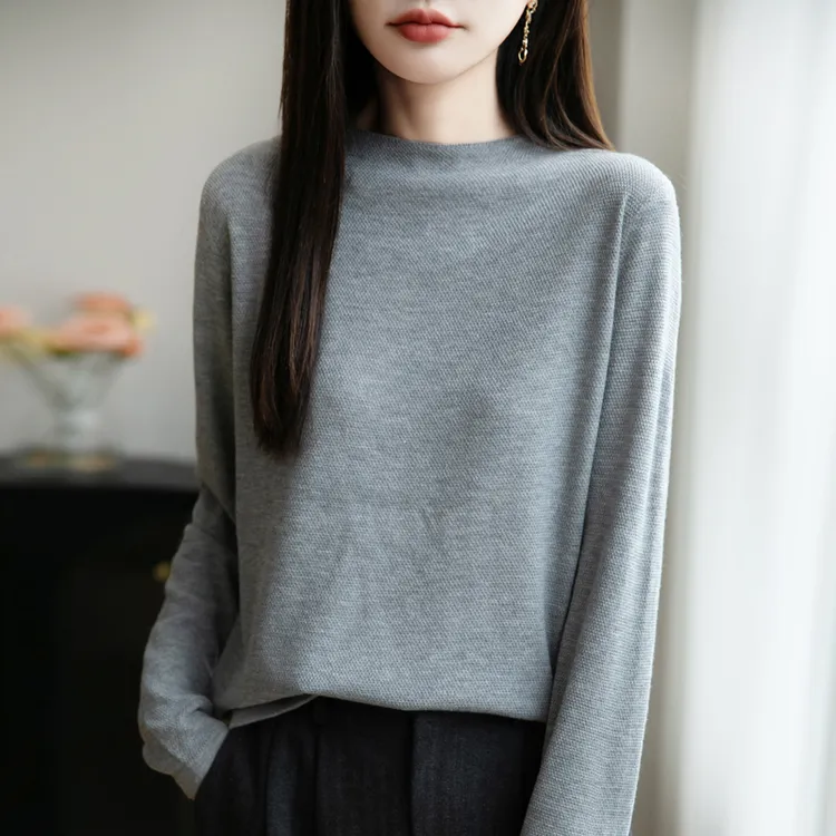 秋冬女士针织衫打底上长袖毛衣GH266