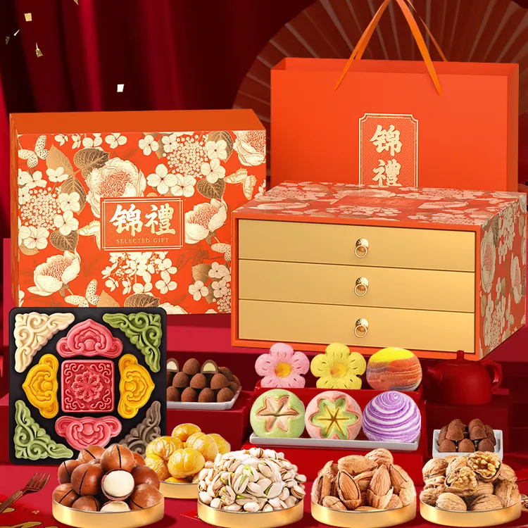 【年货】享食者新年糕点大礼包零食礼盒送长辈新年送礼佳品走亲戚