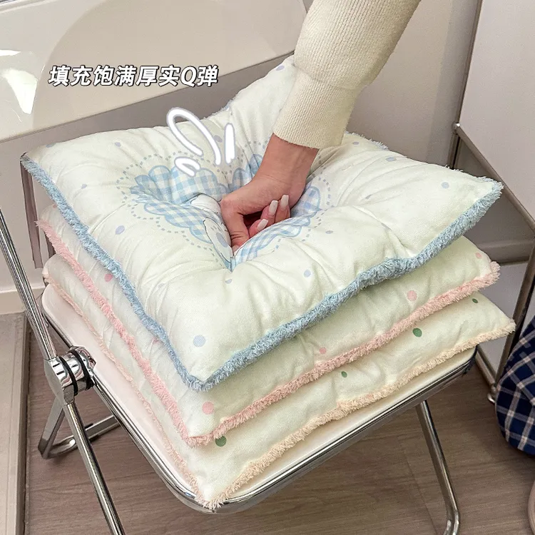 坐垫椅垫学生椅子屁垫宿舍加绒加厚教室软垫子防屁股痛办公室座垫