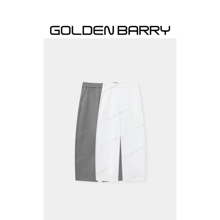 GOLDENBARRY|552025“懒人瘦瘦裤”加绒镰刀卫裤