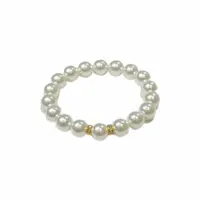 高级冷光白贝珠手链10mm G01-10