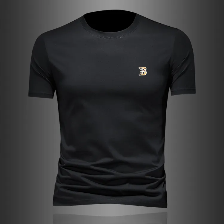 3519  长期款不断货夏装丝光棉短袖T恤体恤衫打底衫